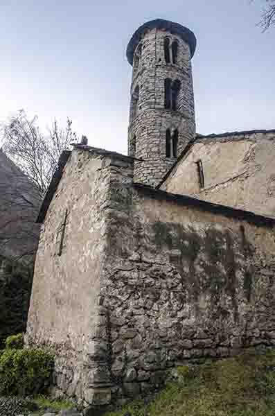 91 - Andorra - Santa Coloma - iglesia de santa Coloma